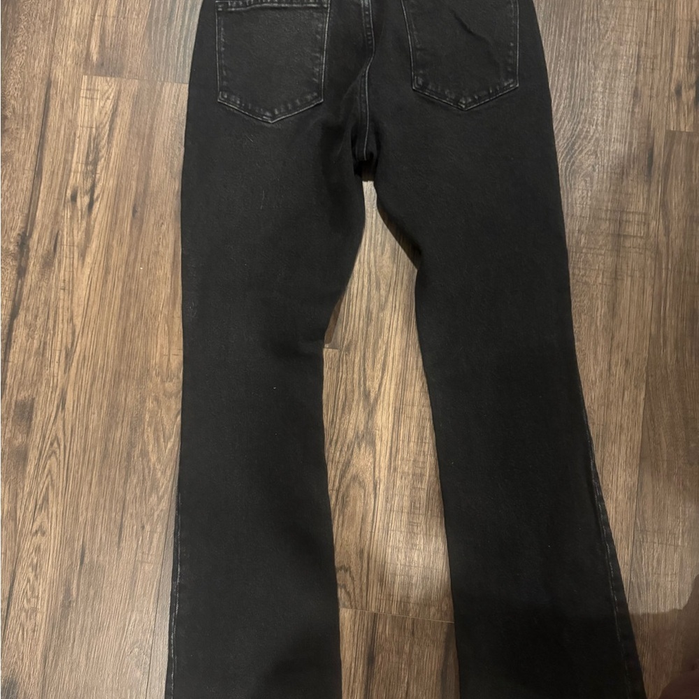 Like New Frame Le Mini Boot Split Bottom Jeans Sz… - image 4